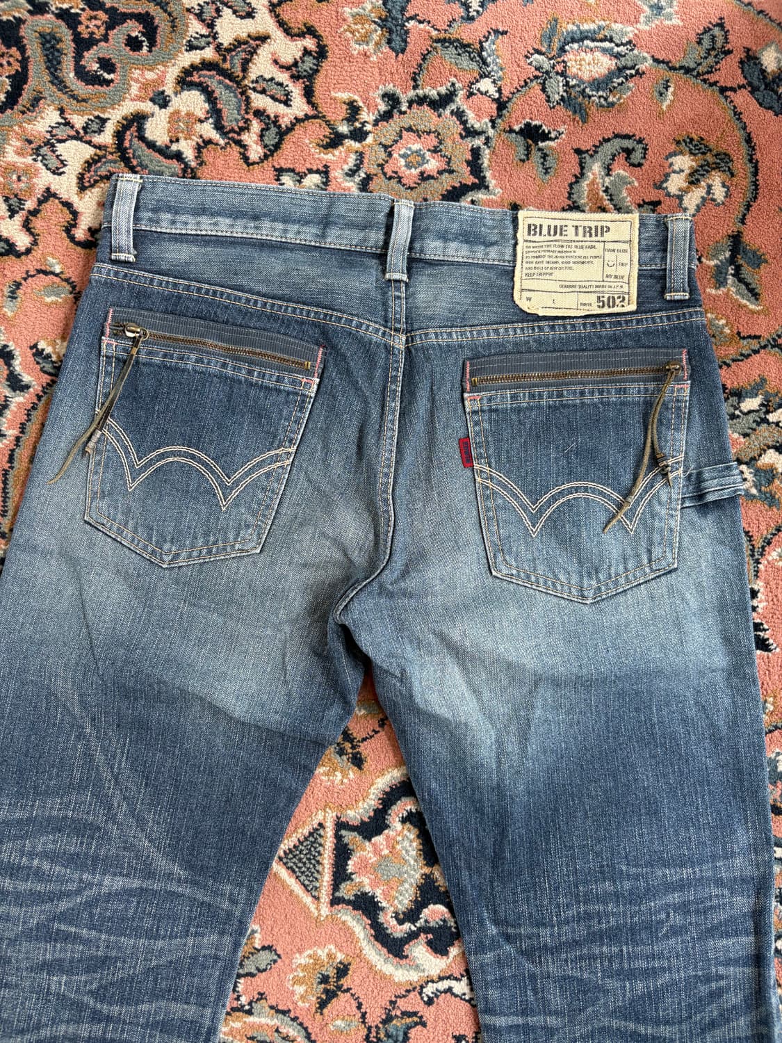 Edwin BLUE TRIP 503 워싱 데님 상품이미지3