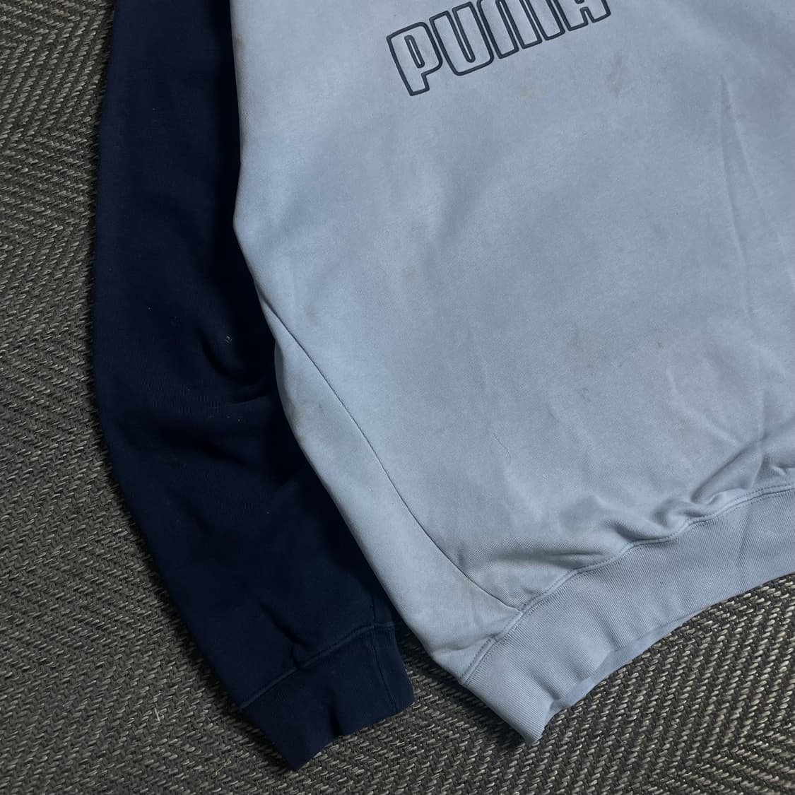 00s 푸마 올드스쿨 배색 박시핏 스웻 맨투맨y 4827 상품이미지4