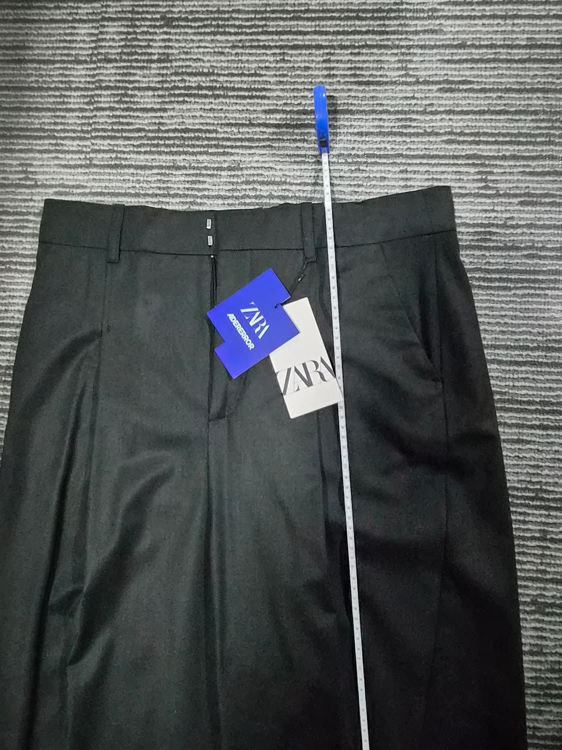 (L size)자라 x 아더에러 오버사이즈 블레이저 블랙 셋업  상품이미지9