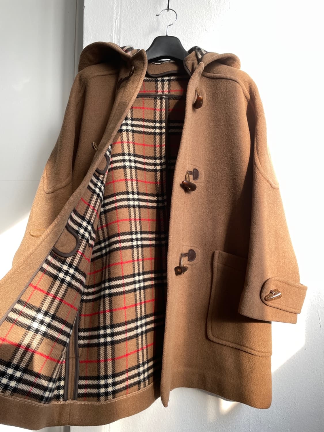버버리 카멜 더플 코트 상품이미지4