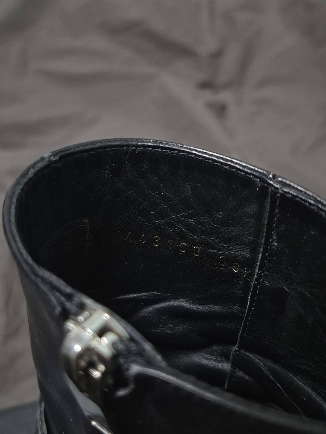 39.5) 생로랑 모터사이클 하네스 부츠 상품이미지3