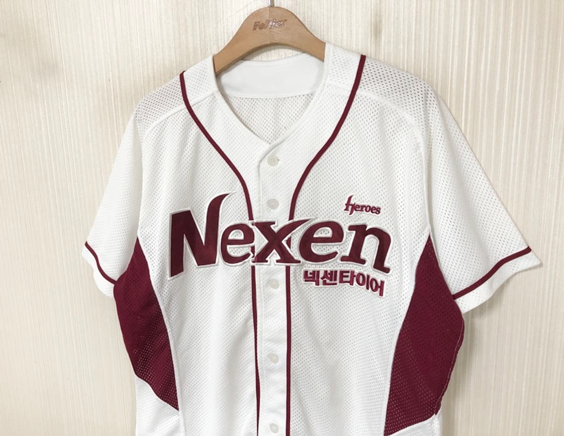 KBO 위팬 넥센(키움)히어로즈 홈유니폼/져지 110 상품이미지5