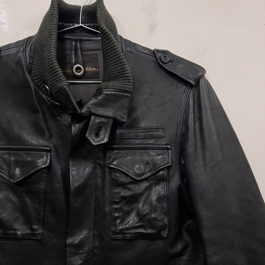 에디션 재팬빈티지 카우하이드 사파리 레더자켓 상품이미지1