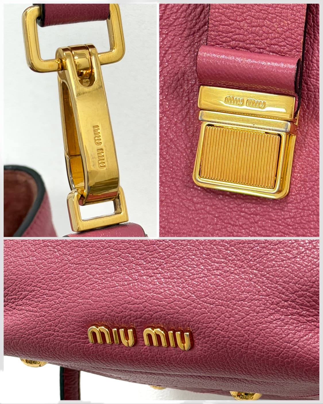 미우미우 마드라스 2WAY 숄더백 상품이미지8