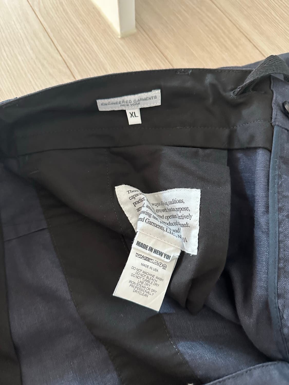 엔지니어드 가먼츠 칼라일 리넨 트윌 팬츠 XL 상품이미지4