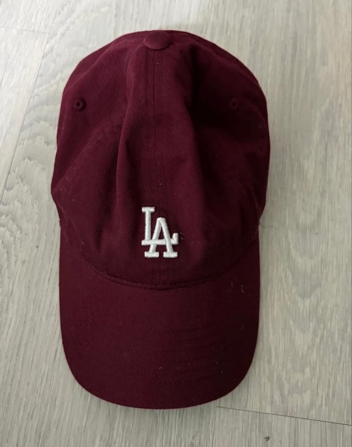 MLB 루키 언스트럭쳐 볼캡 LA (Wine) 상품이미지3