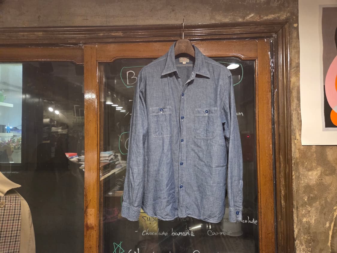 버즈릭슨 샴브레이셔츠 상품이미지1