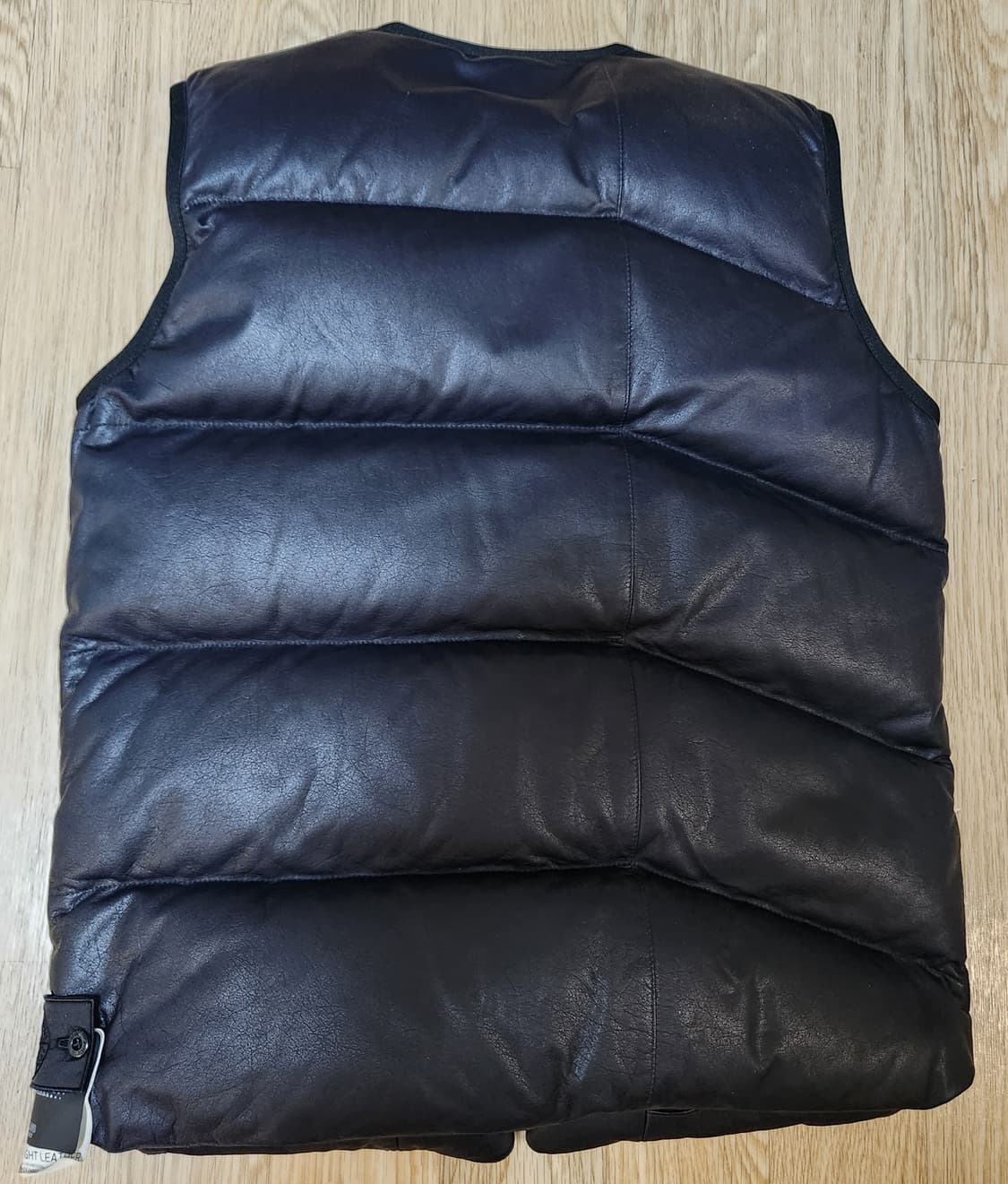 [정품] 스톤아일랜드 레더유딜리티베스트 가죽 패딩 조끼 L (남여공용)  상품이미지2