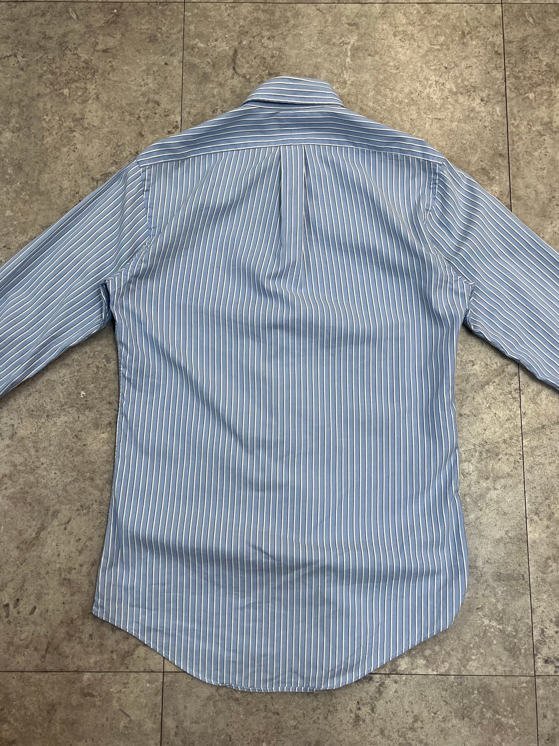 폴로 랄프로렌 스트라이프 셔츠 스카이블루 XS #csz3046  상품이미지8