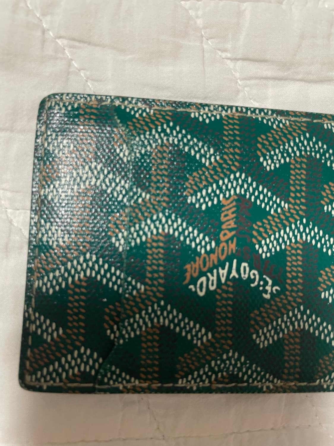 [정품] 고야드 인서트 카드지갑 그린 상품이미지5