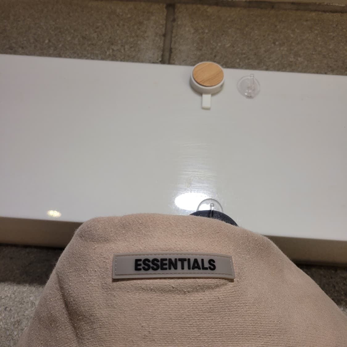 피어오브갓 에센셜 3D로고 후드 L 상품이미지5