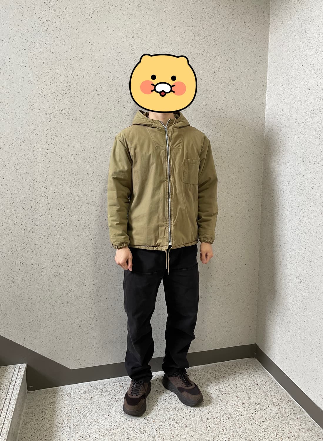 1999 헬무트랭 아카이브 원포켓 빈티지 코튼 파카 상품이미지2