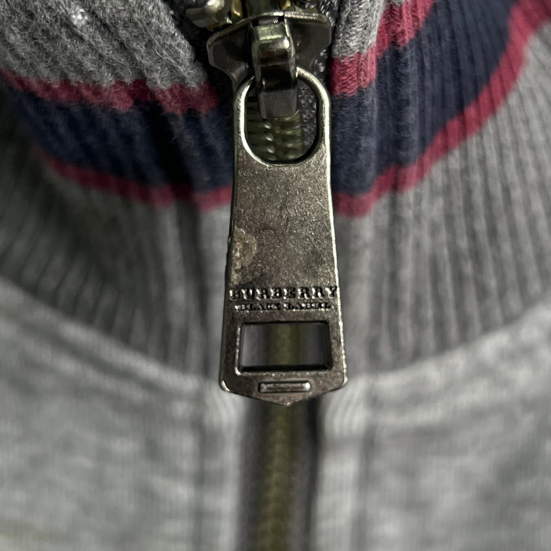 버버리 블랙라벨 그레이 트랙 집업 자켓 상품이미지7