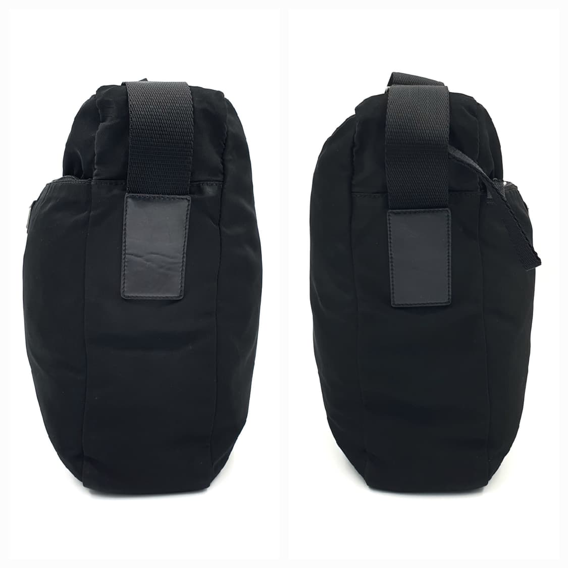 프라다 블랙 리나일론 메신저백 크로스백 숄더백 상품이미지3