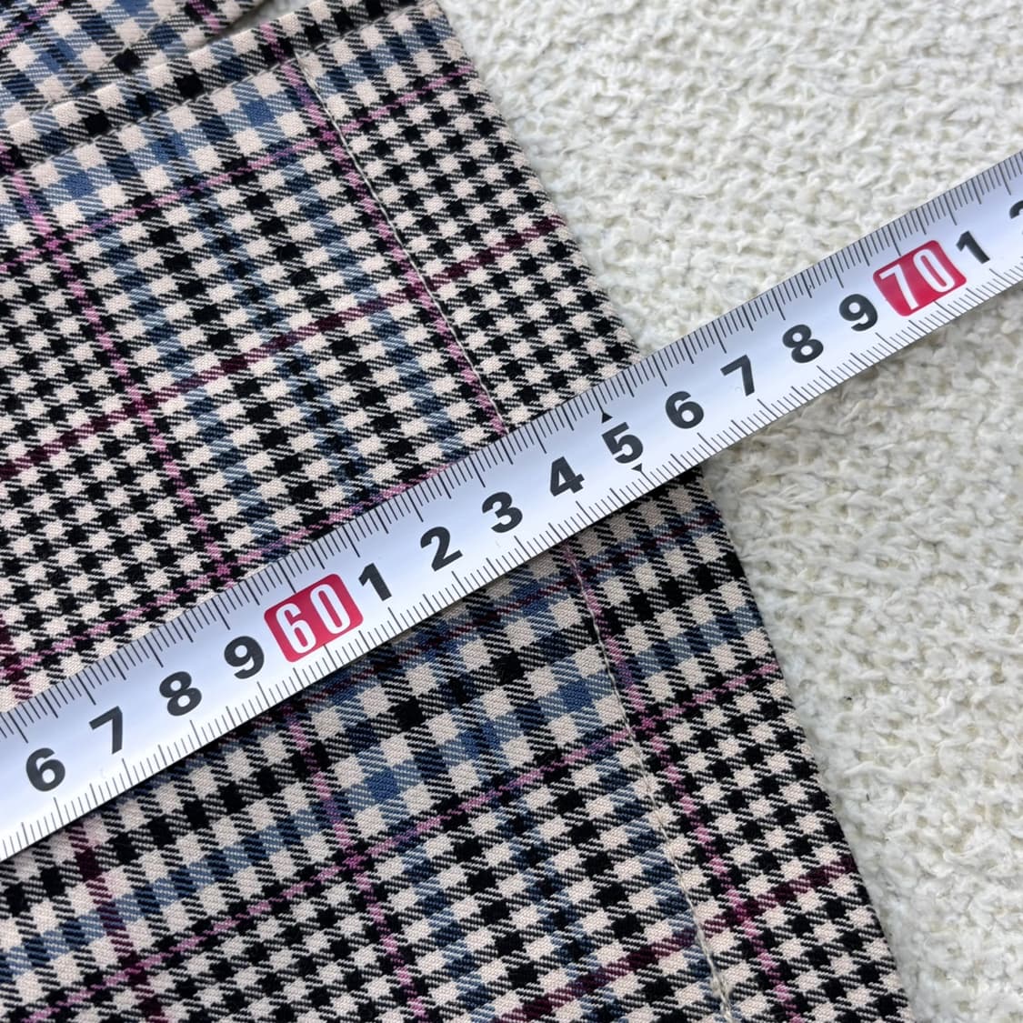 130 헤지스 키즈 체크 트렌치 코트 0423E 상품이미지5