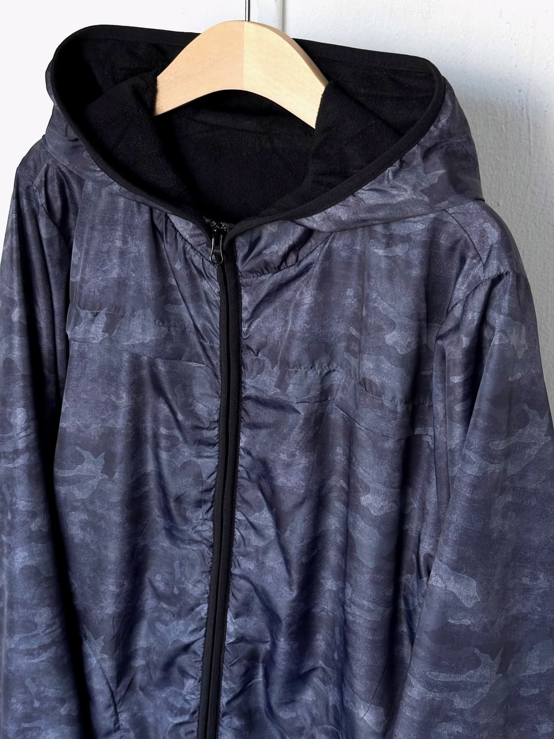 Inner fleece washed poly easy parka 상품이미지1