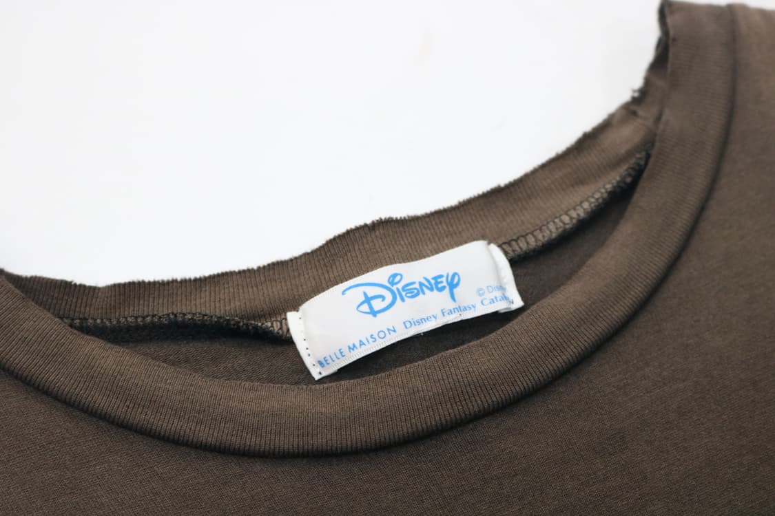 Disney 디즈니 크리스마스의 악몽 샐리 빈티지 페이딩 브라운 티셔츠 상품이미지6