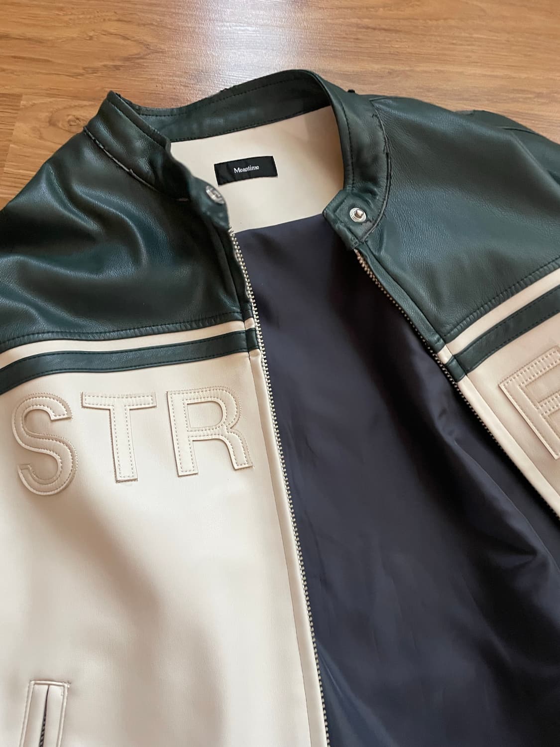 민타임 레더자켓 l사이즈 상품이미지2