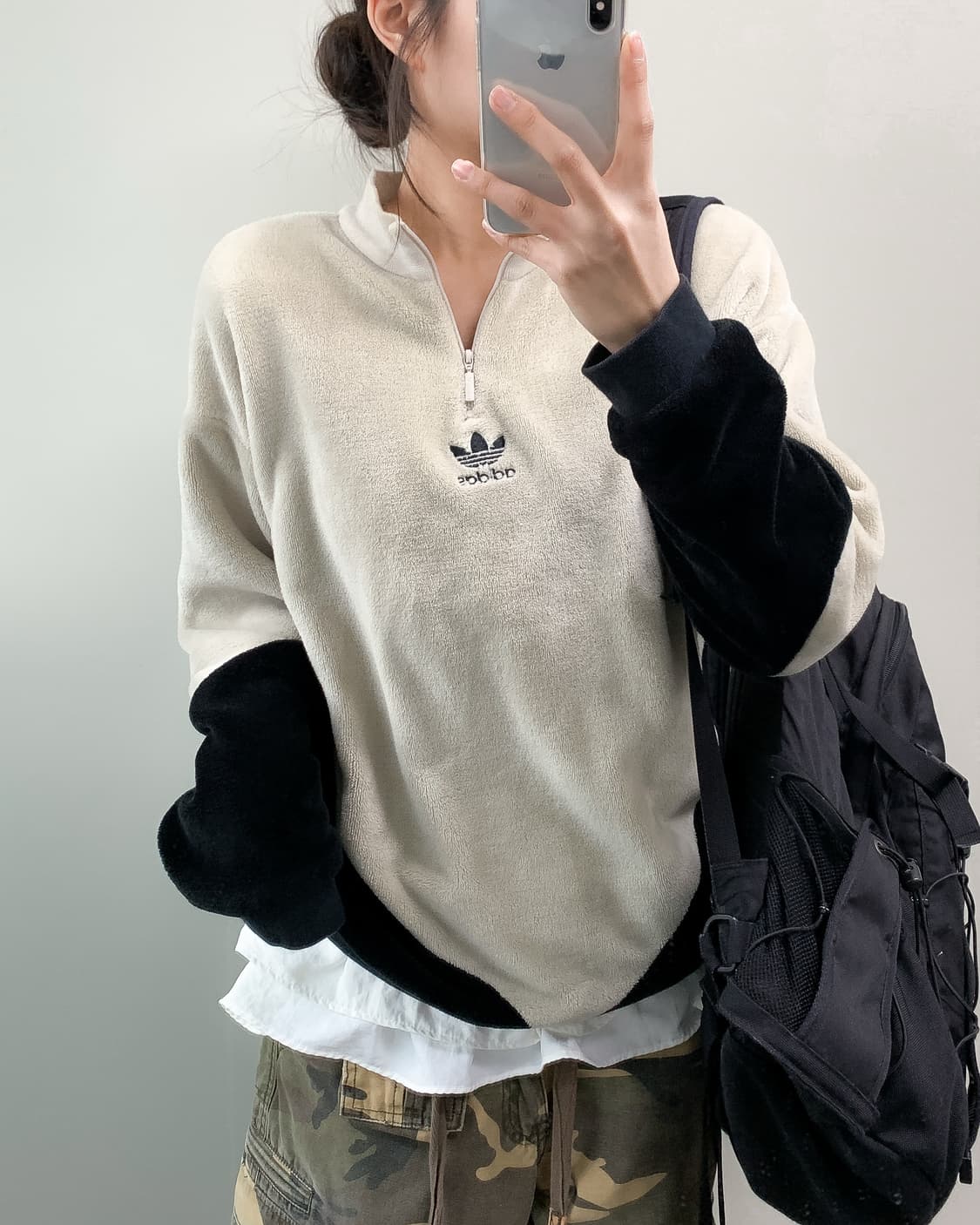 아디다스 반집업 후리스 상품이미지1