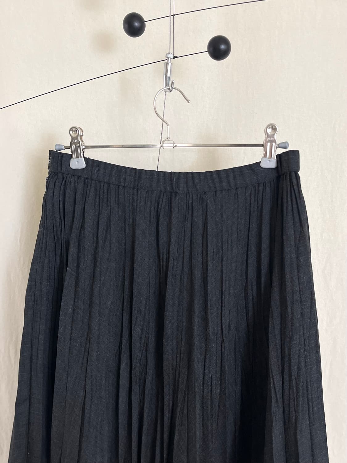 Capucines Pleats 잔 플리츠 롱 스커트 상품이미지5