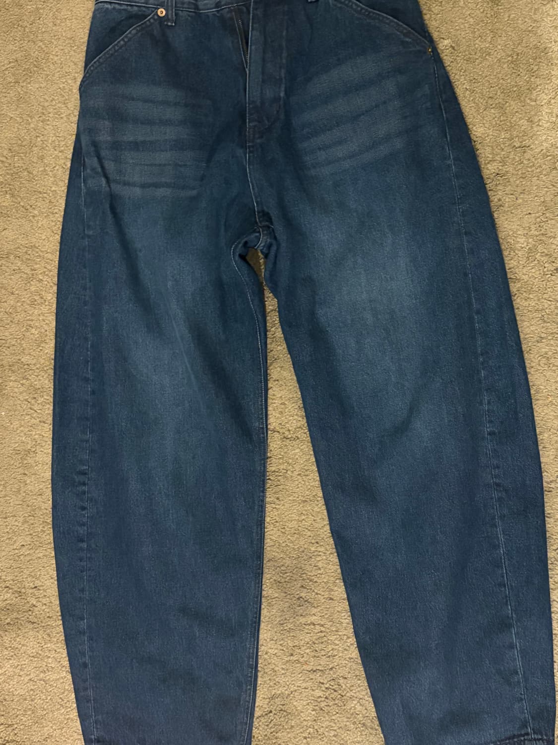 해칭룸 커브드 진 딥블루 사이즈3 상품이미지3