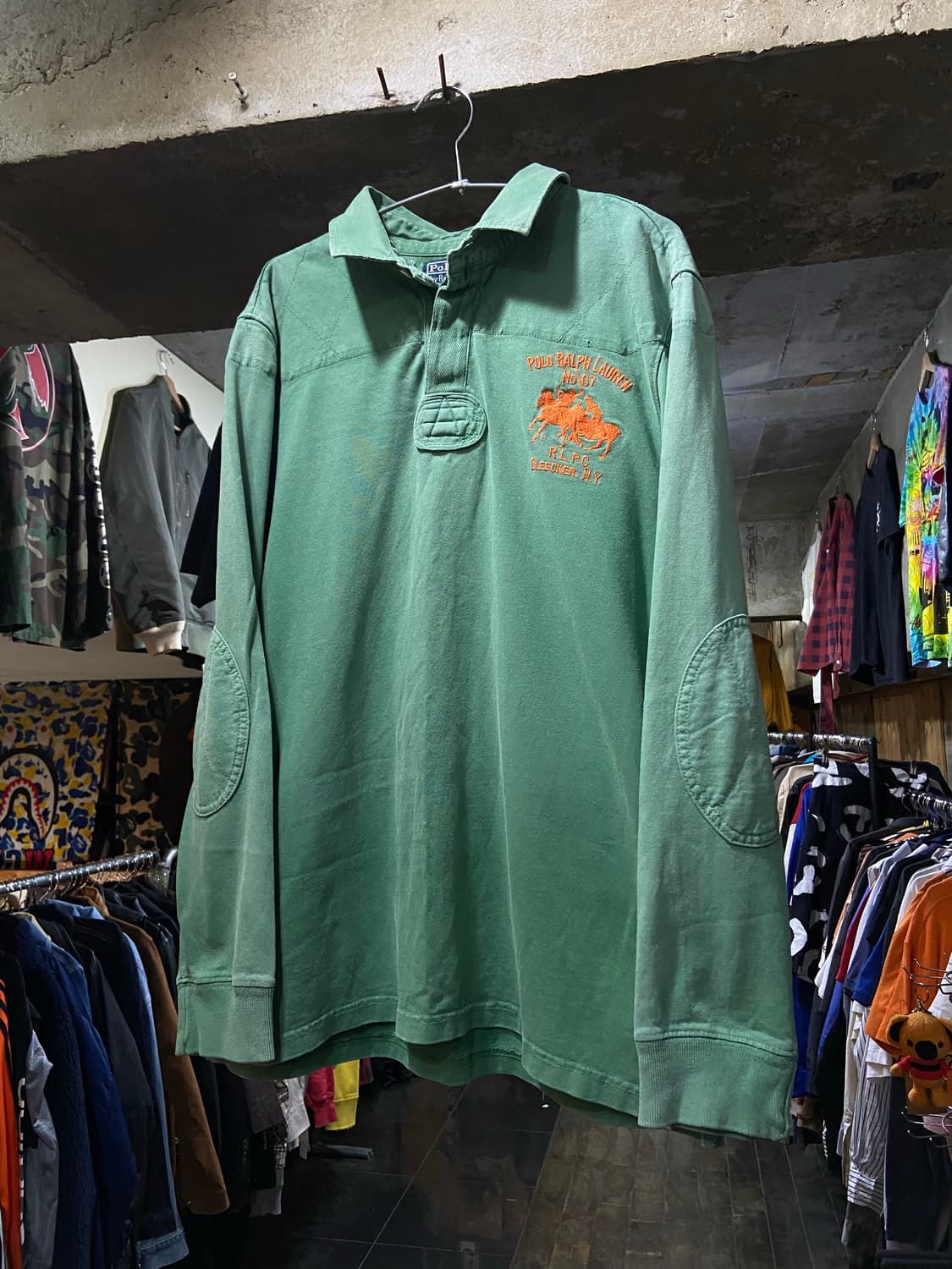 Polo Ralph Lauren 폴로 랄프로렌 퀼티드 럭비 PK셔츠 상품이미지2