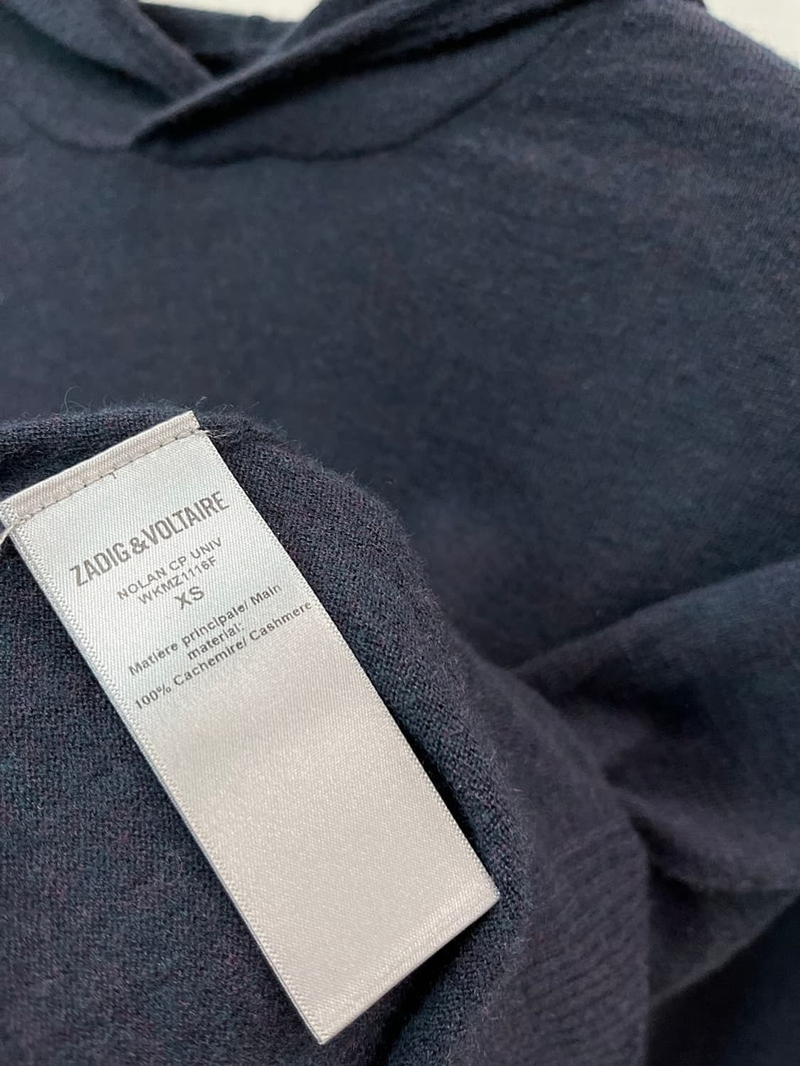 여) 쟈딕앤볼테르 캐시미어 후드 상품이미지5