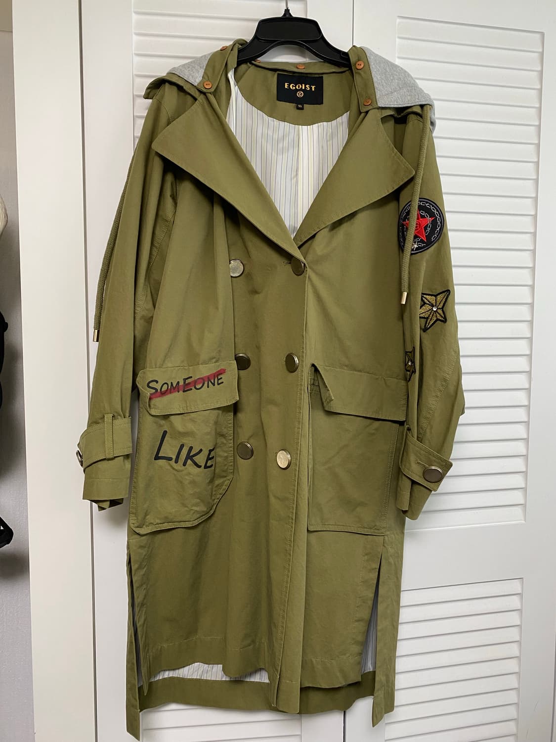 에고이스트 야상 점퍼 y2k 상품이미지1