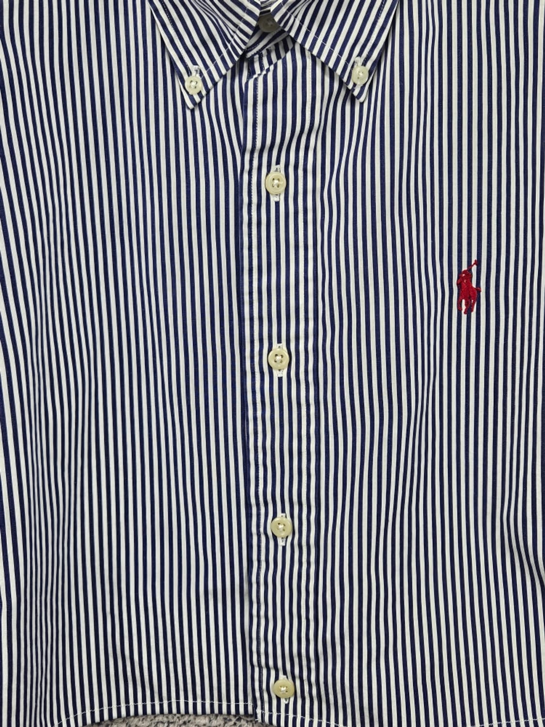 폴로랄프로렌 스트라이프 반팔 셔츠 크롭커스텀 ( M ) / 11810 상품이미지10