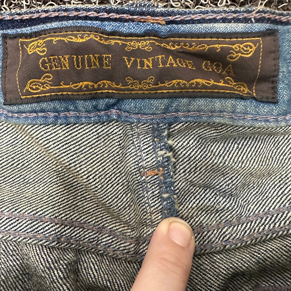 [새상품] GOA 고아 여성 데님 롱 스커트 치마 M 상품이미지7