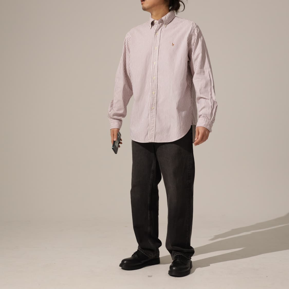 폴로 랄프로렌 클래식핏 스트라이프 셔츠 상품이미지8
