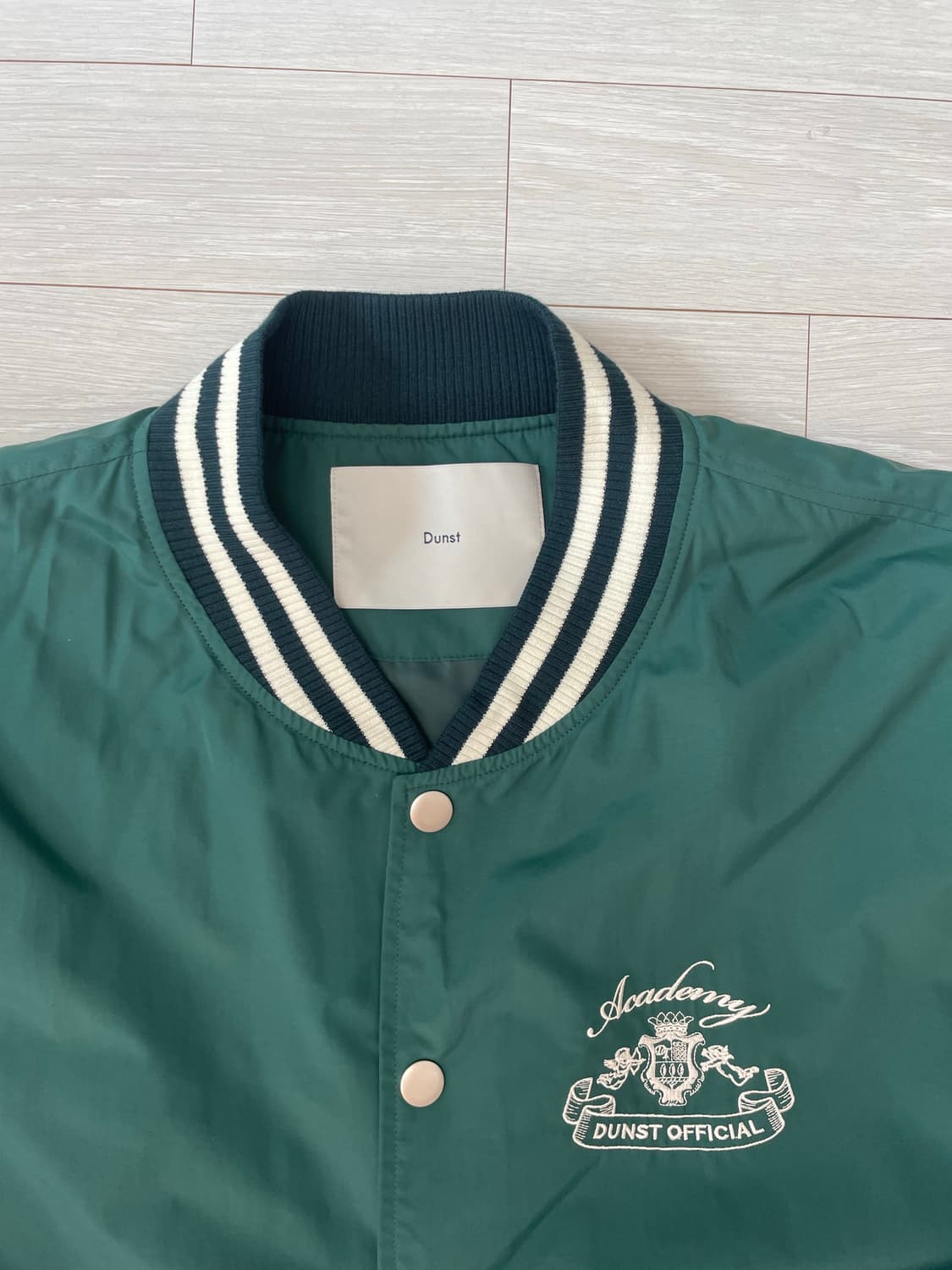 던스트 UNISEX VARSITY JACKET GREEN_UDJU3A11 상품이미지2