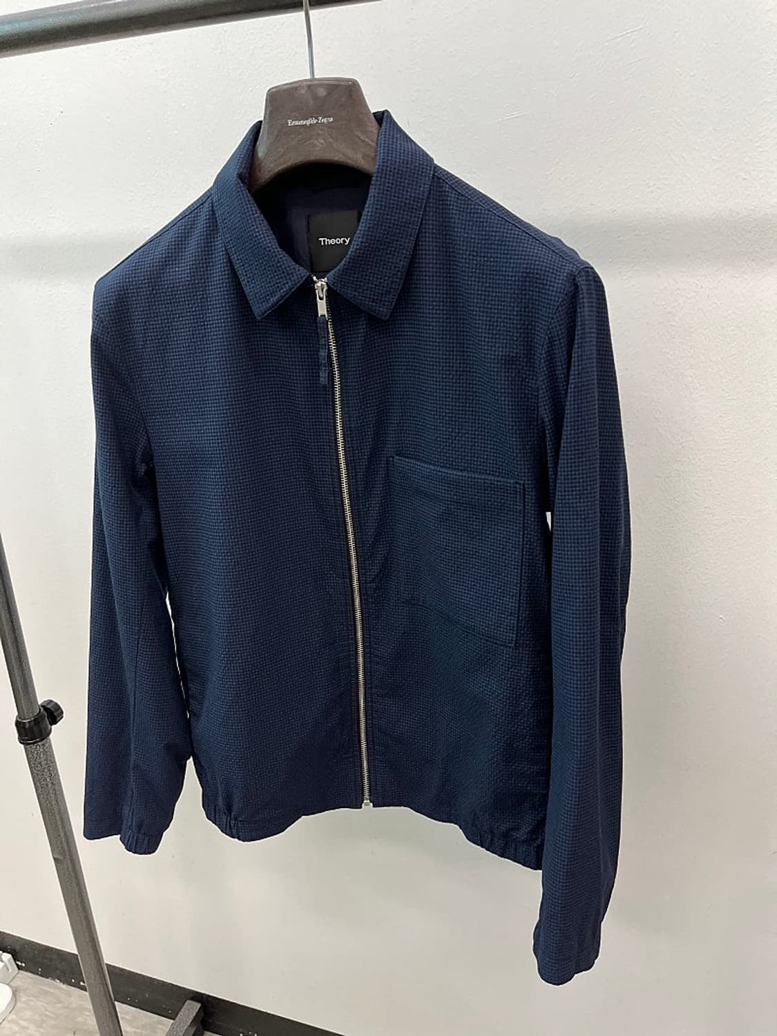 95) 띠어리 딥블루 시커서커 블루종  상품이미지1