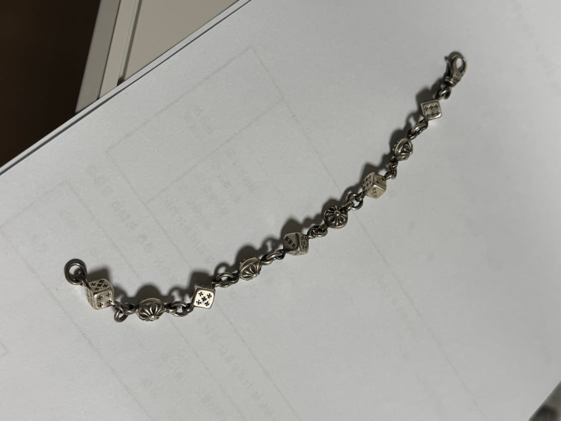 크롬하츠 다이스 9링크 팔찌 상품이미지1