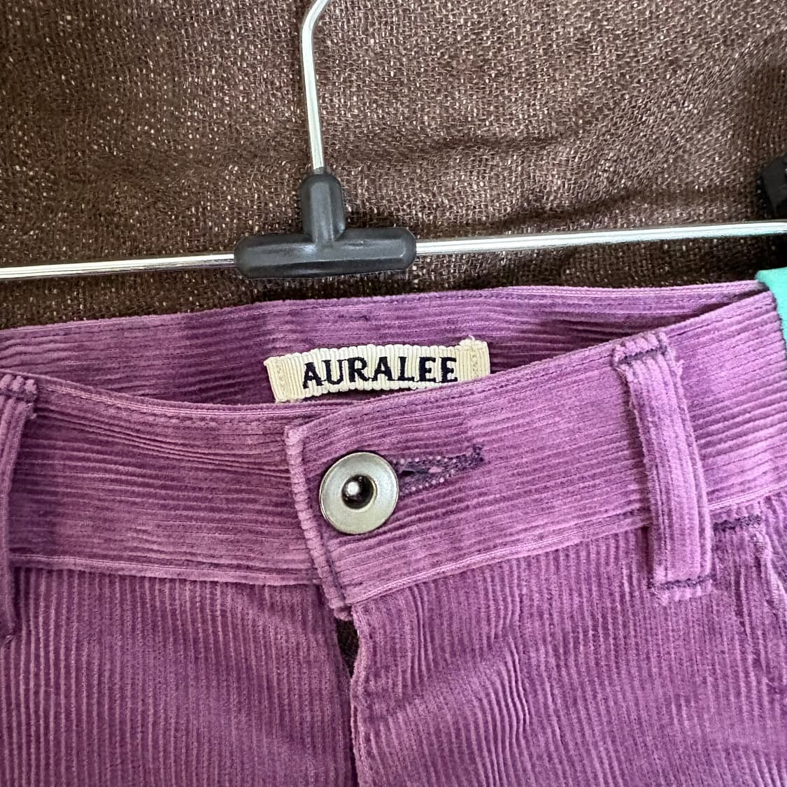 오라리 코듀로이 팬츠 퍼플 3 상품이미지3