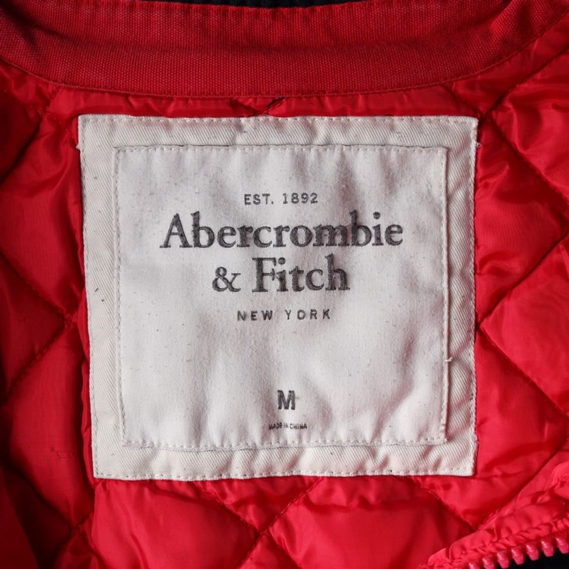 아베크롬비 패딩 안감 후드 집업 M 상품이미지6