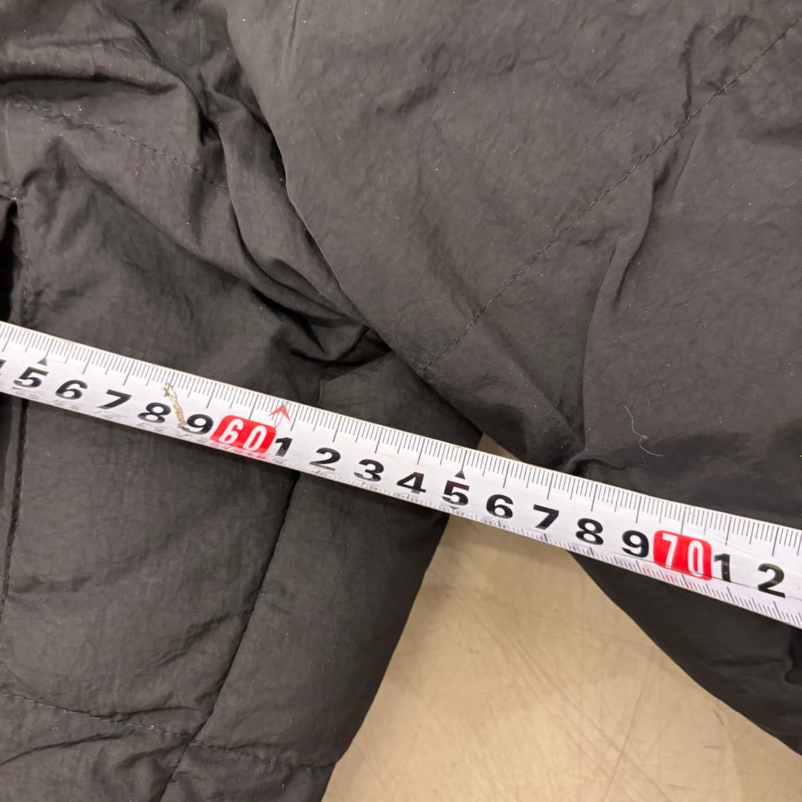 빈티지 블랙 크롭 패딩 상품이미지5