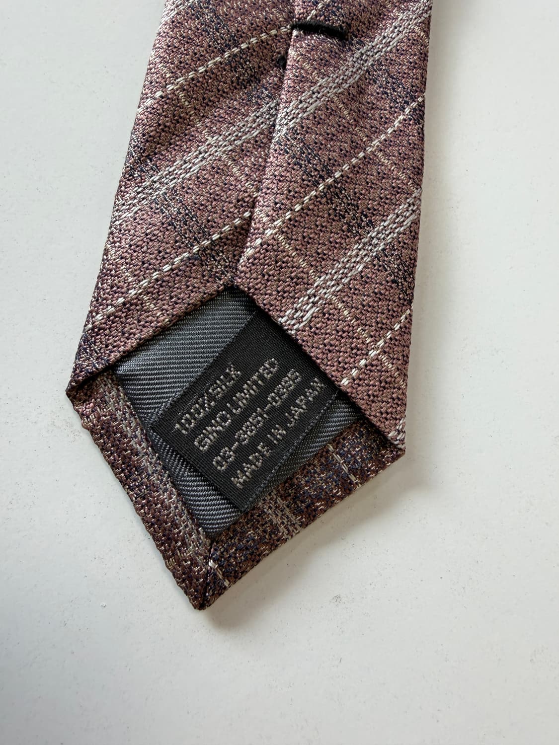 크로커다일 (Crocodile) 실크 넥타이 9cm 상품이미지6