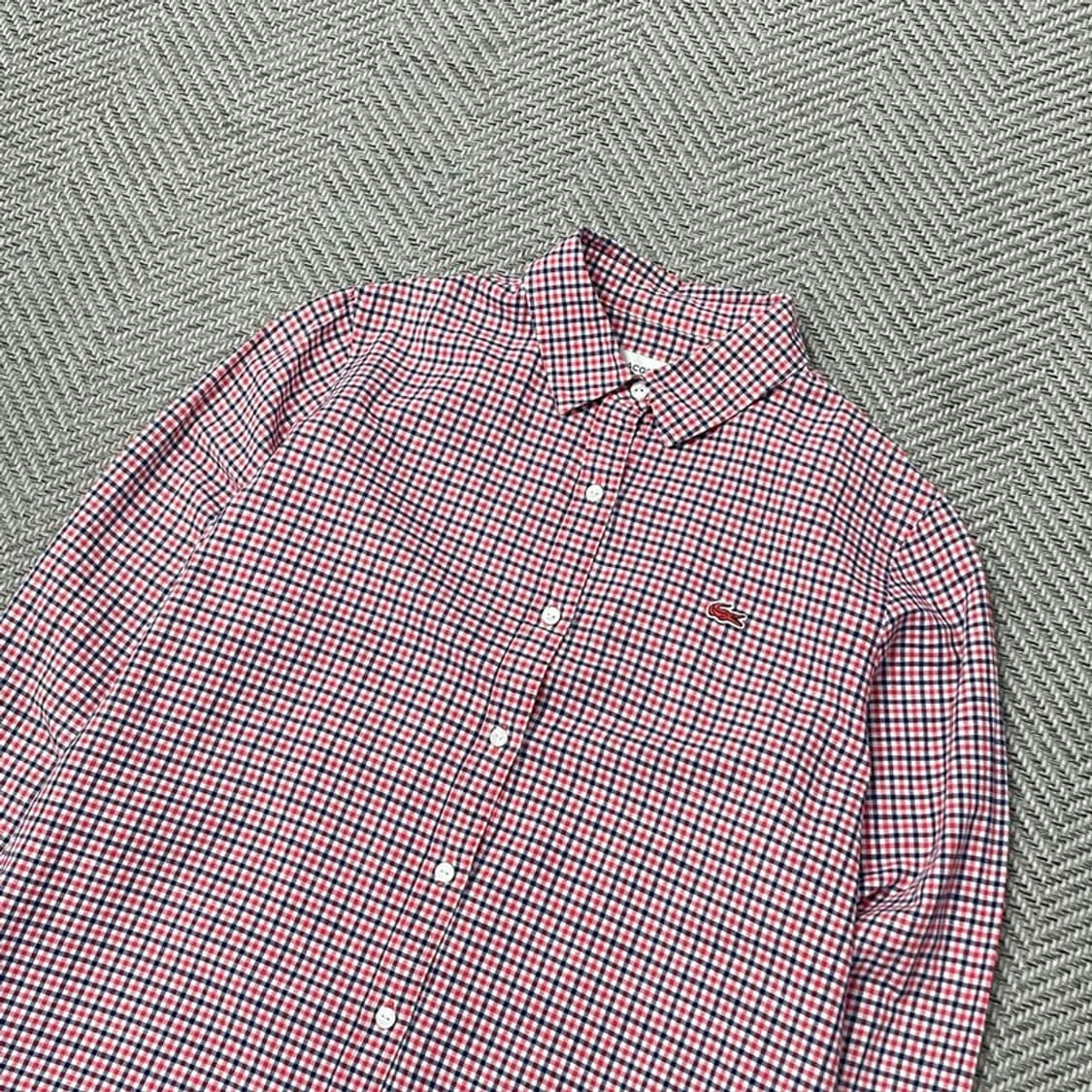 라코스테 체크 셔츠 v0076 상품이미지3