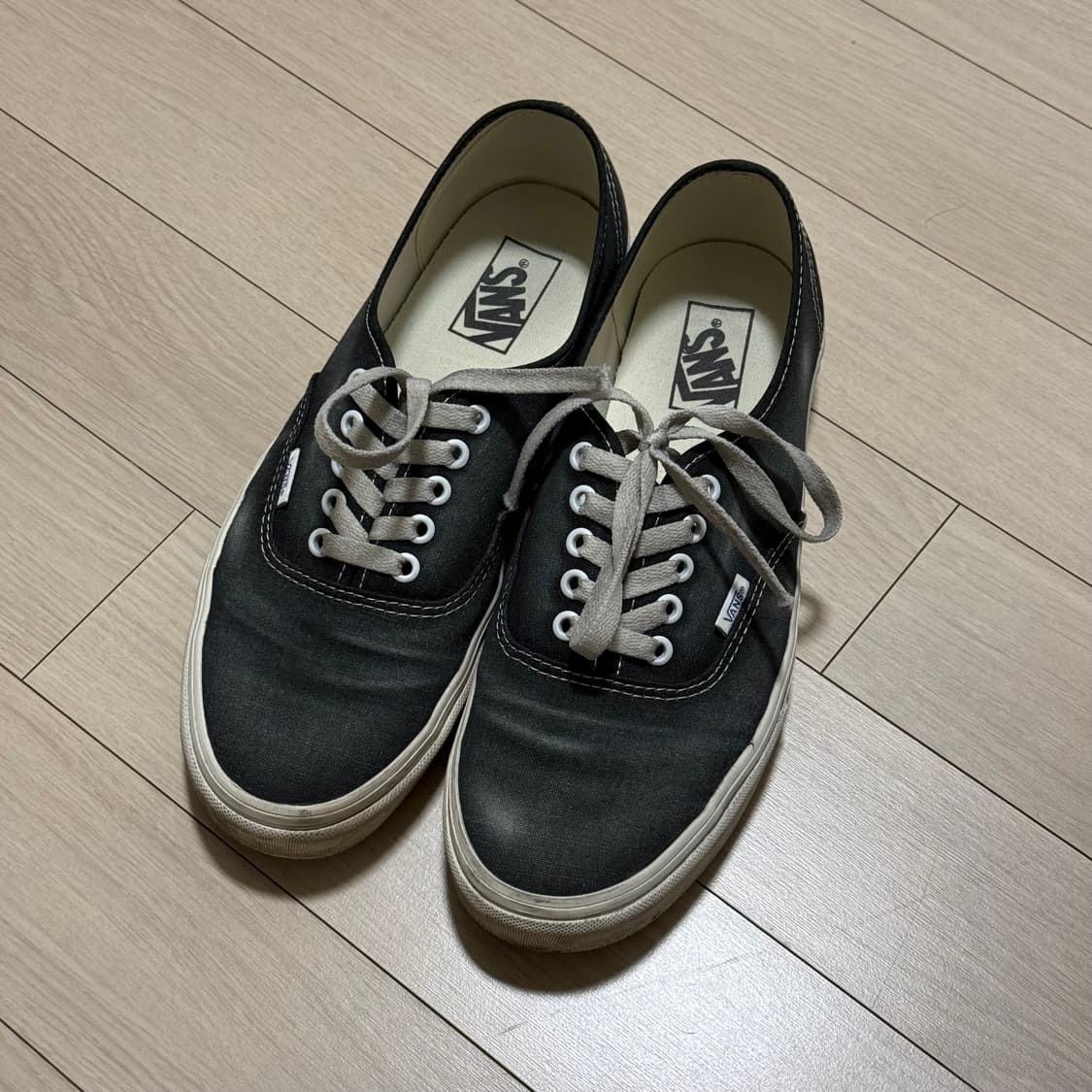 (285) 반스 어센틱 워시드 블랙 상품이미지1