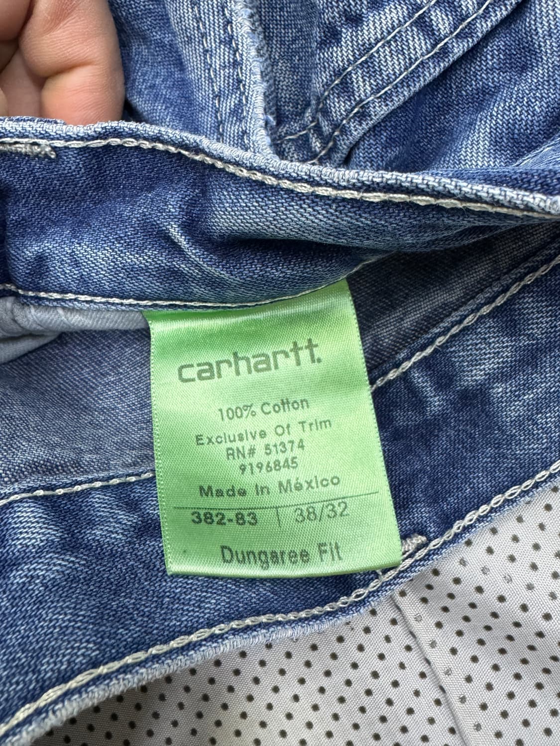 칼하트 싱글니 카팬터 팬츠 상품이미지7