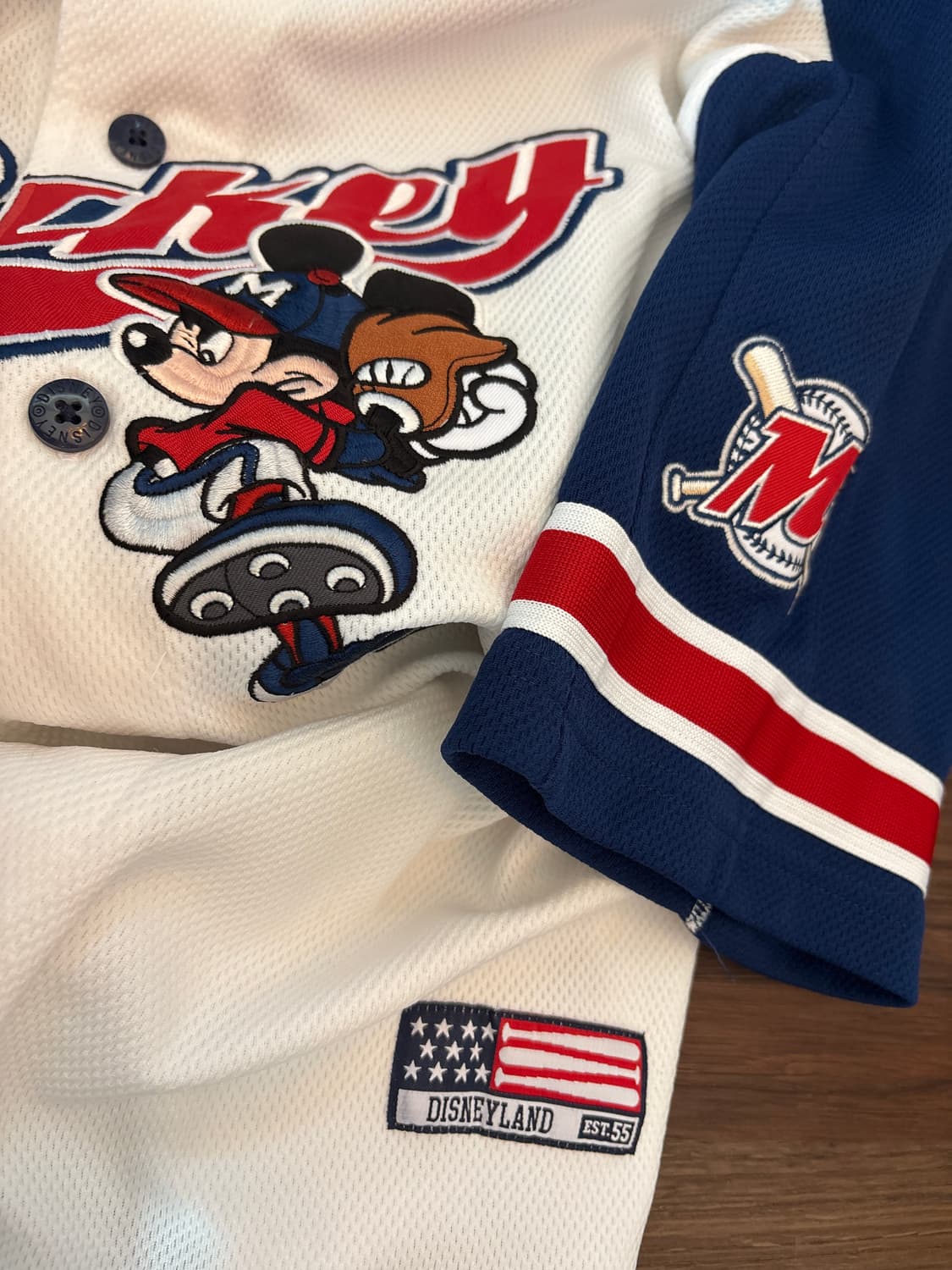 디즈니리조트 한정판 미키마우스 야구복 상품이미지1