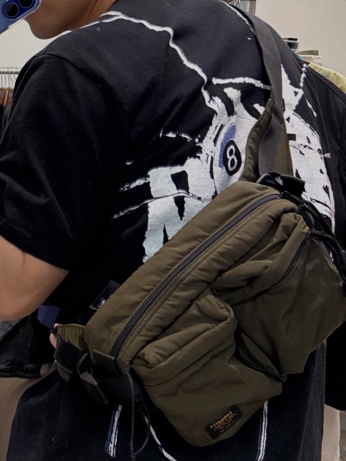 칼하트 wip 밀리터리 웨이스트 백 상품이미지4