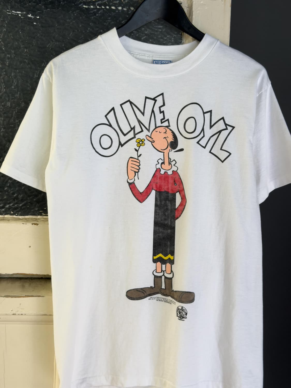 90s PROWEIGHT  Olive Oyl 티셔츠 상품이미지1