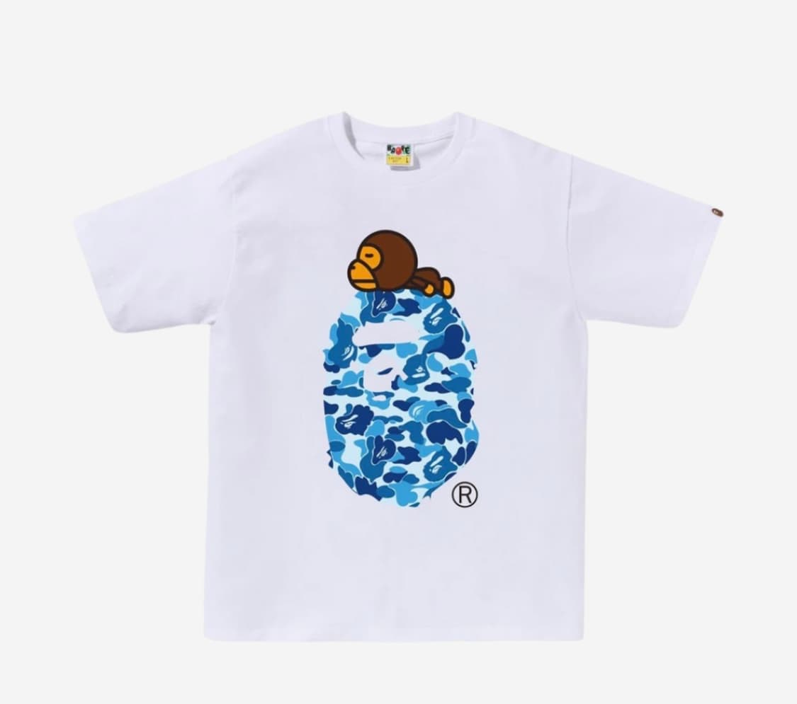 BAPE ABC Camo Milo on BigApe T-Shirt (M) 상품이미지1