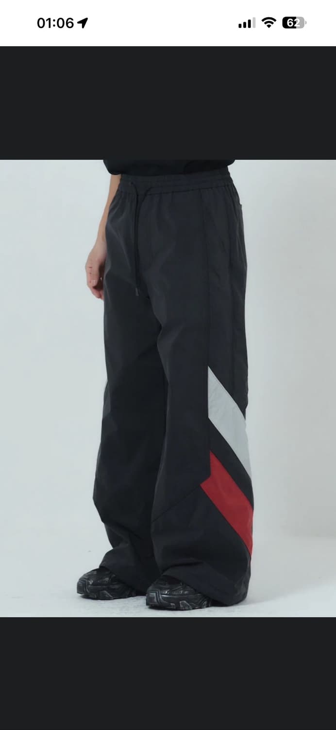 25FW 준지 립스탑 컬러블록 트랙팬츠 48 판매 상품이미지2