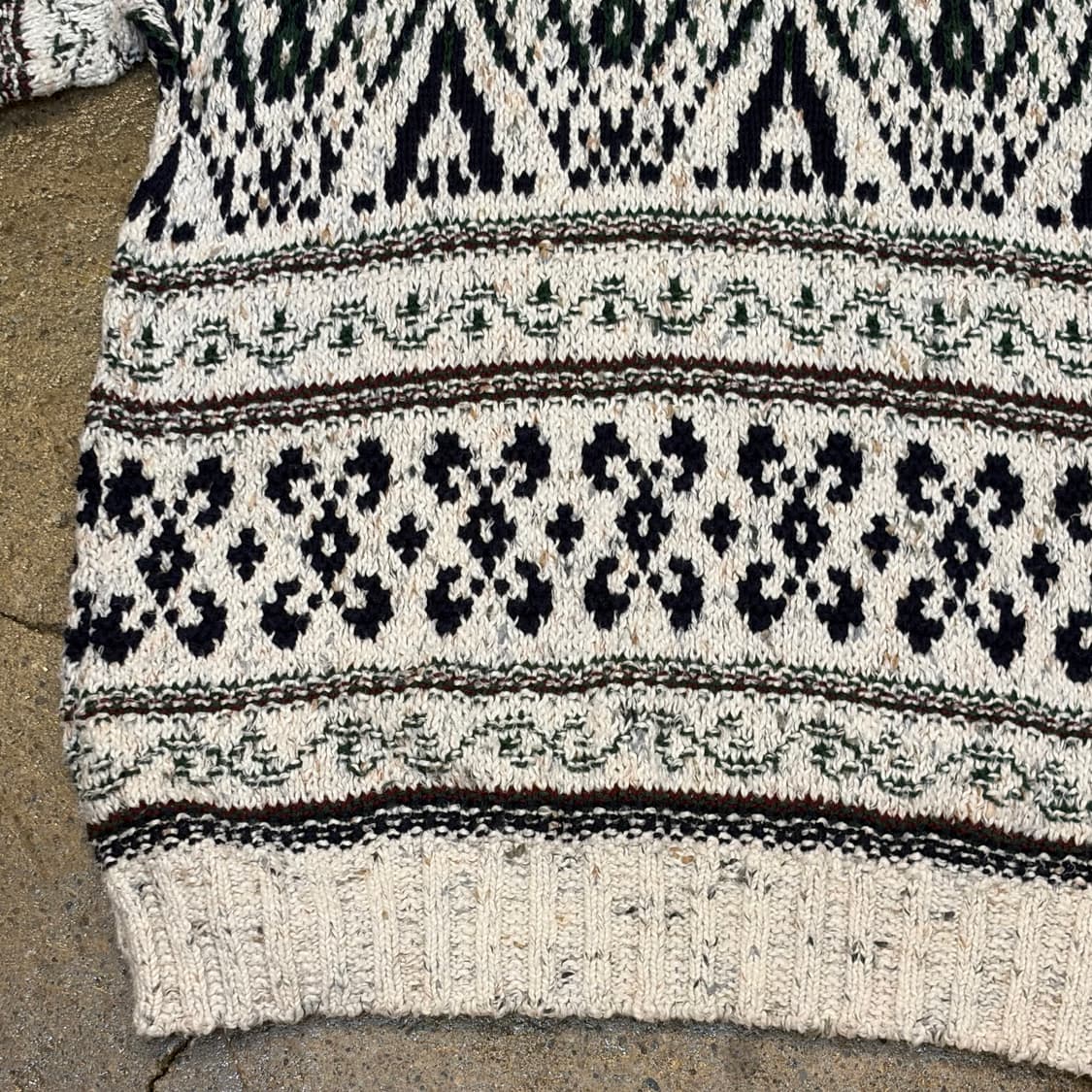 90s Made in USA 빈티지 챕스 랄프로렌 크리스마스 니트 상품이미지9