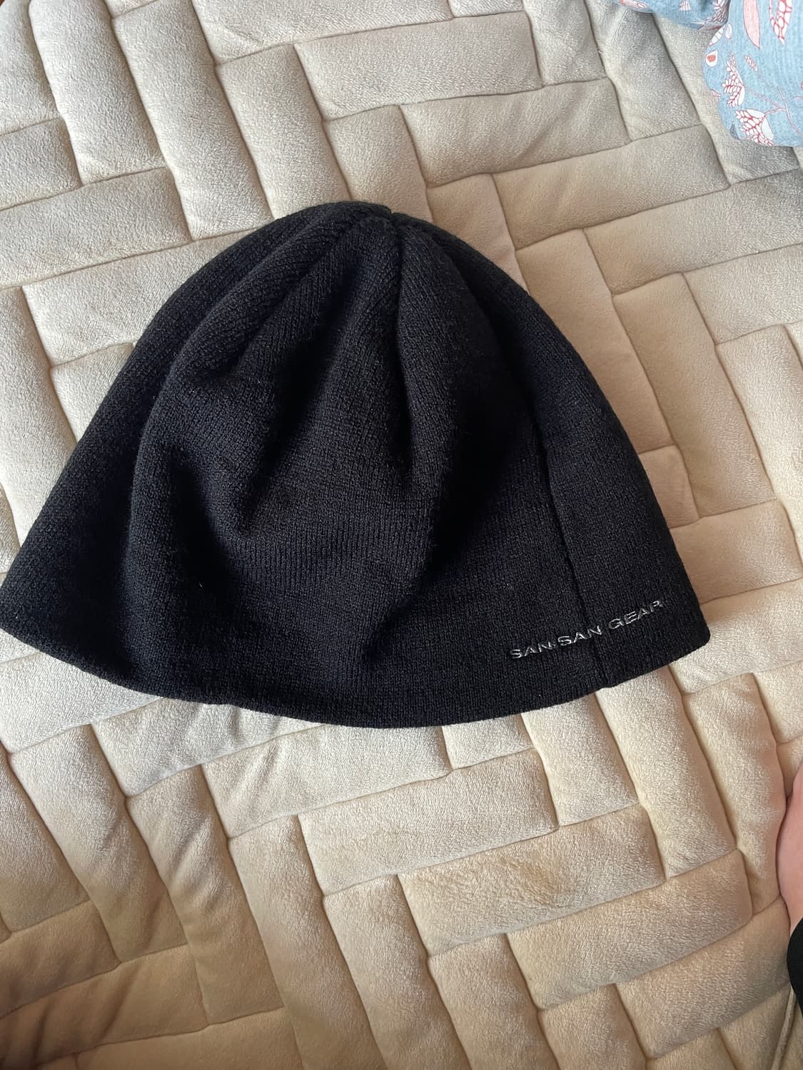 산산기어 25ss 블랙 비니 상품이미지2