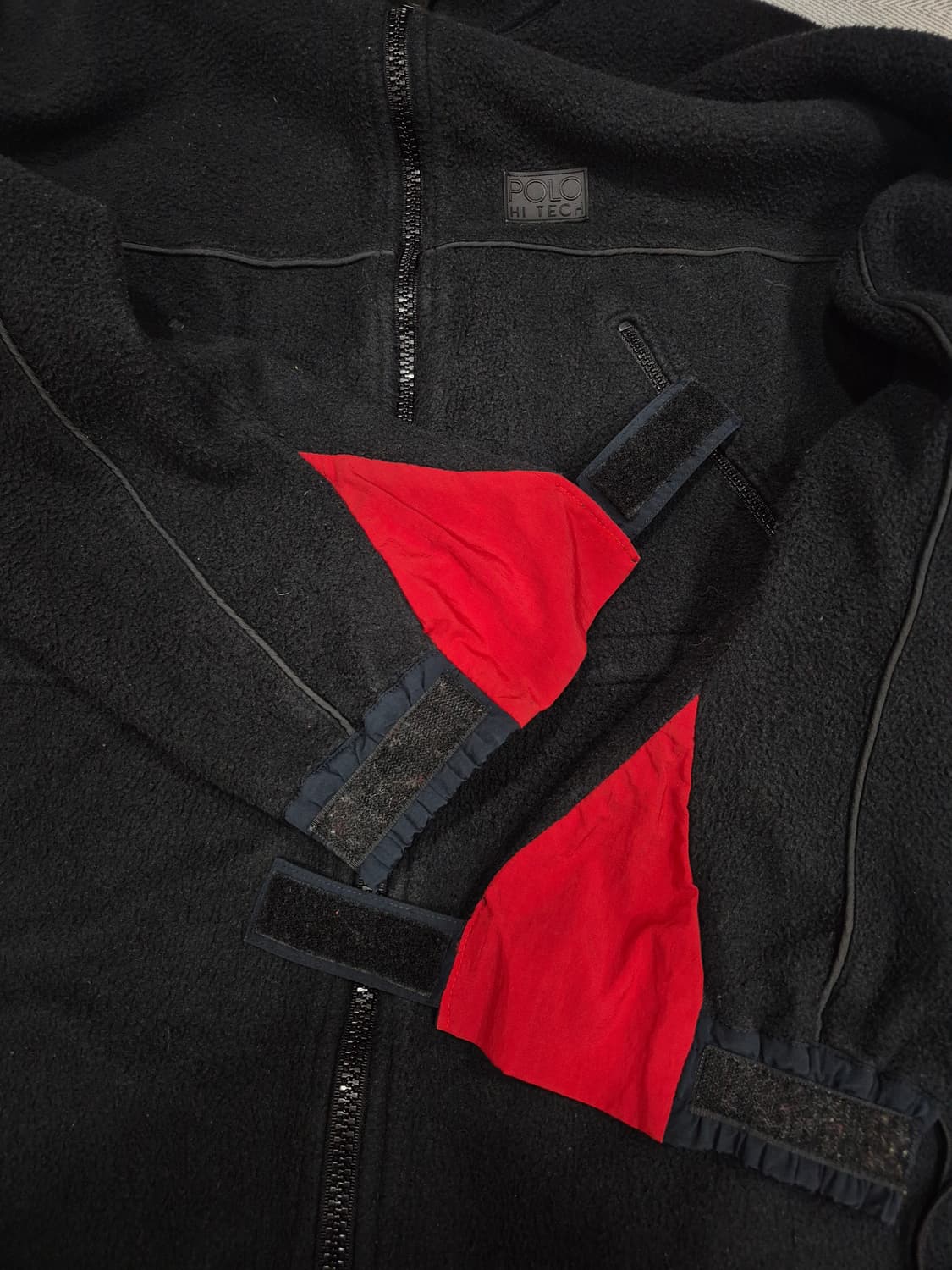 폴로랄프로렌 하이테크 RL 2000 블랙 플리스 남성 95~100사이즈 상품이미지5