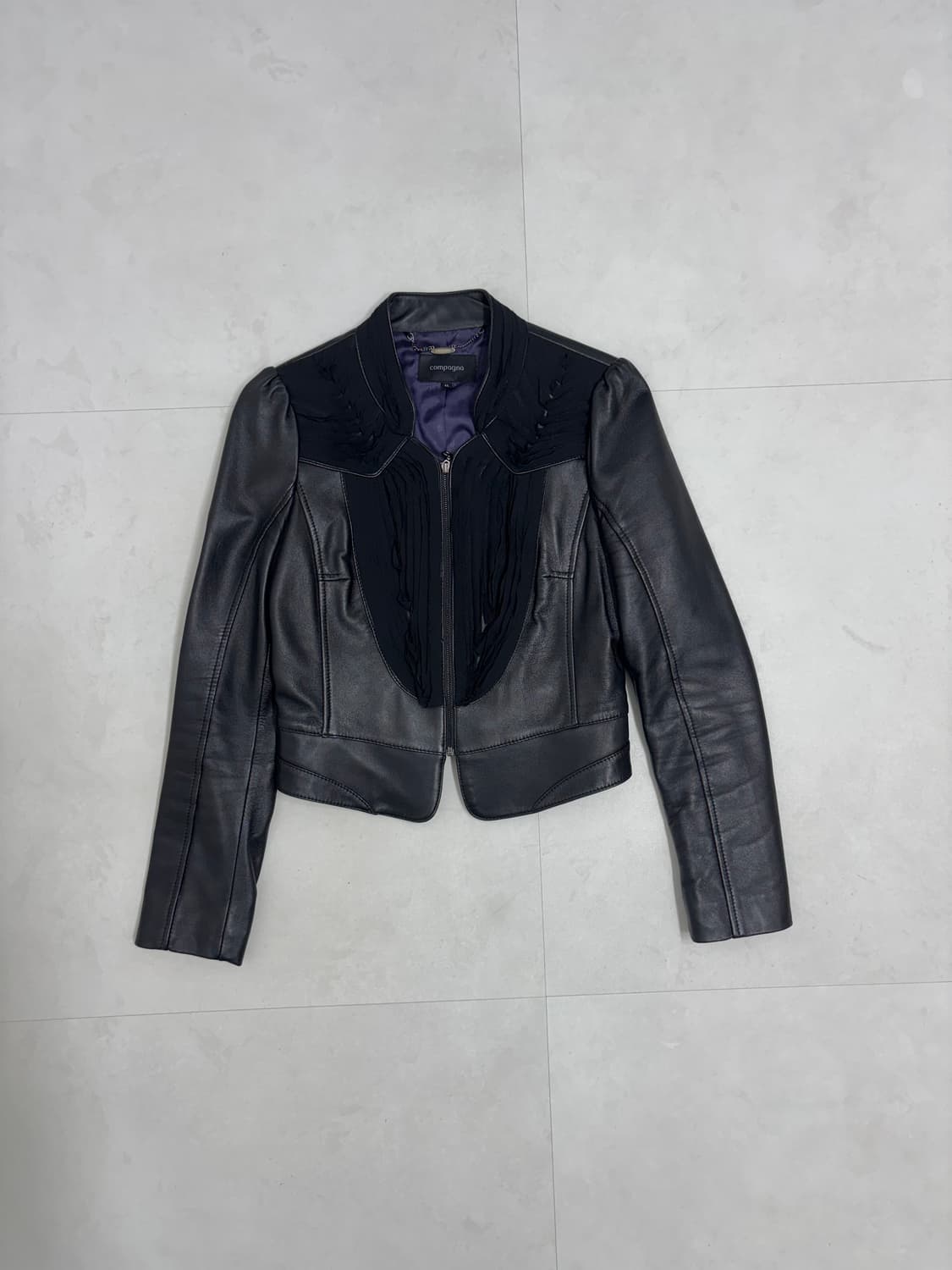 LAMBSKIN SLIT JACKET 상품이미지8